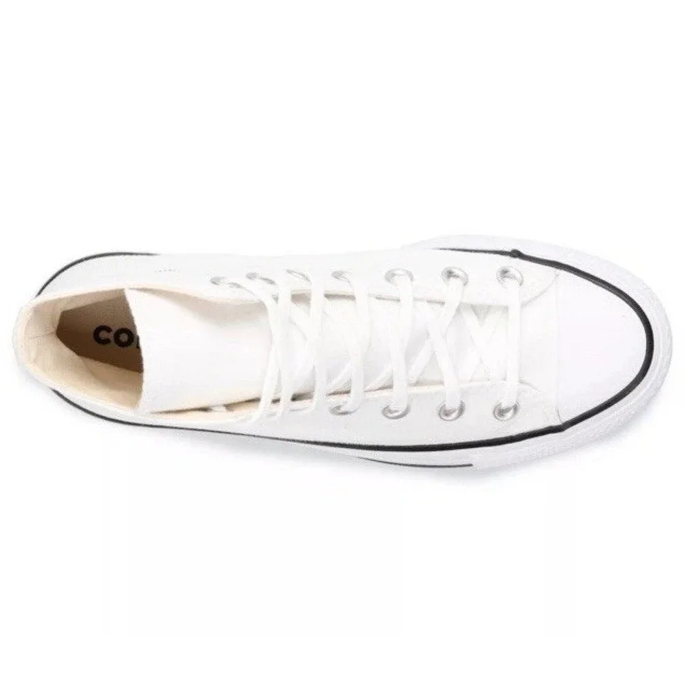Converse Chuck Taylor All Star Lift Hightop White Women's Shoes 560846C 10.5 New